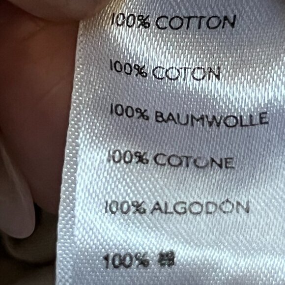 FP WE THE FREE Taupe HIGH RISE WIDE LEG FLAT FRONT COTTON BAGGIE PANTS -NWT - 30 - Picture 11 of 12